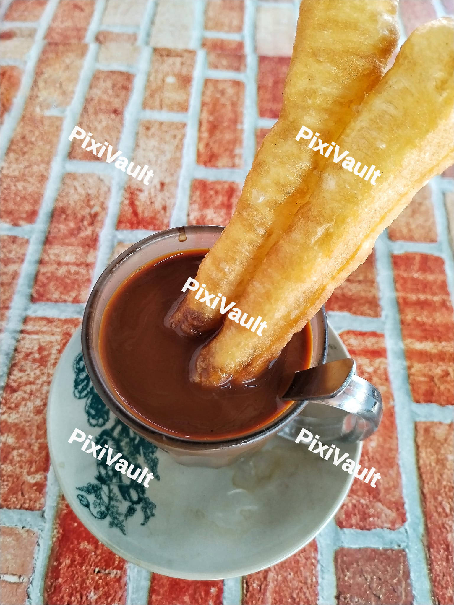 Churros with chocolate